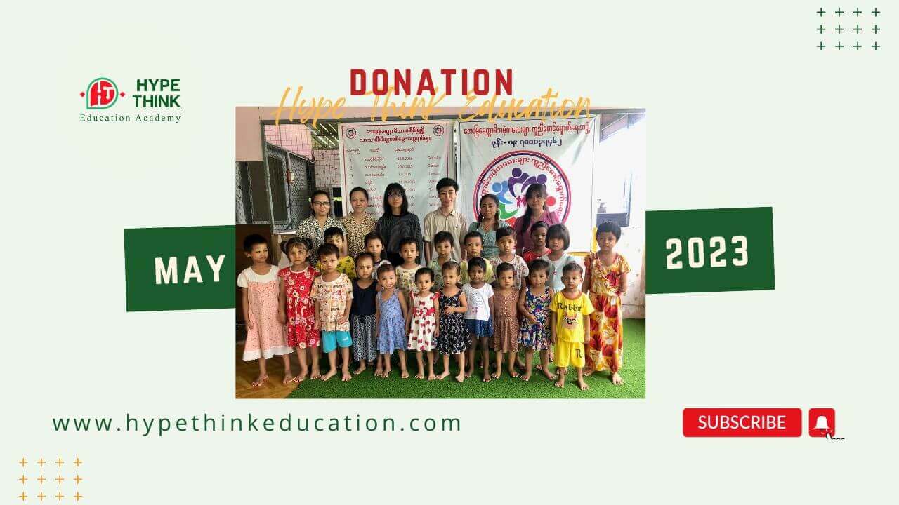 May 2023 Donation | Hype Think Education