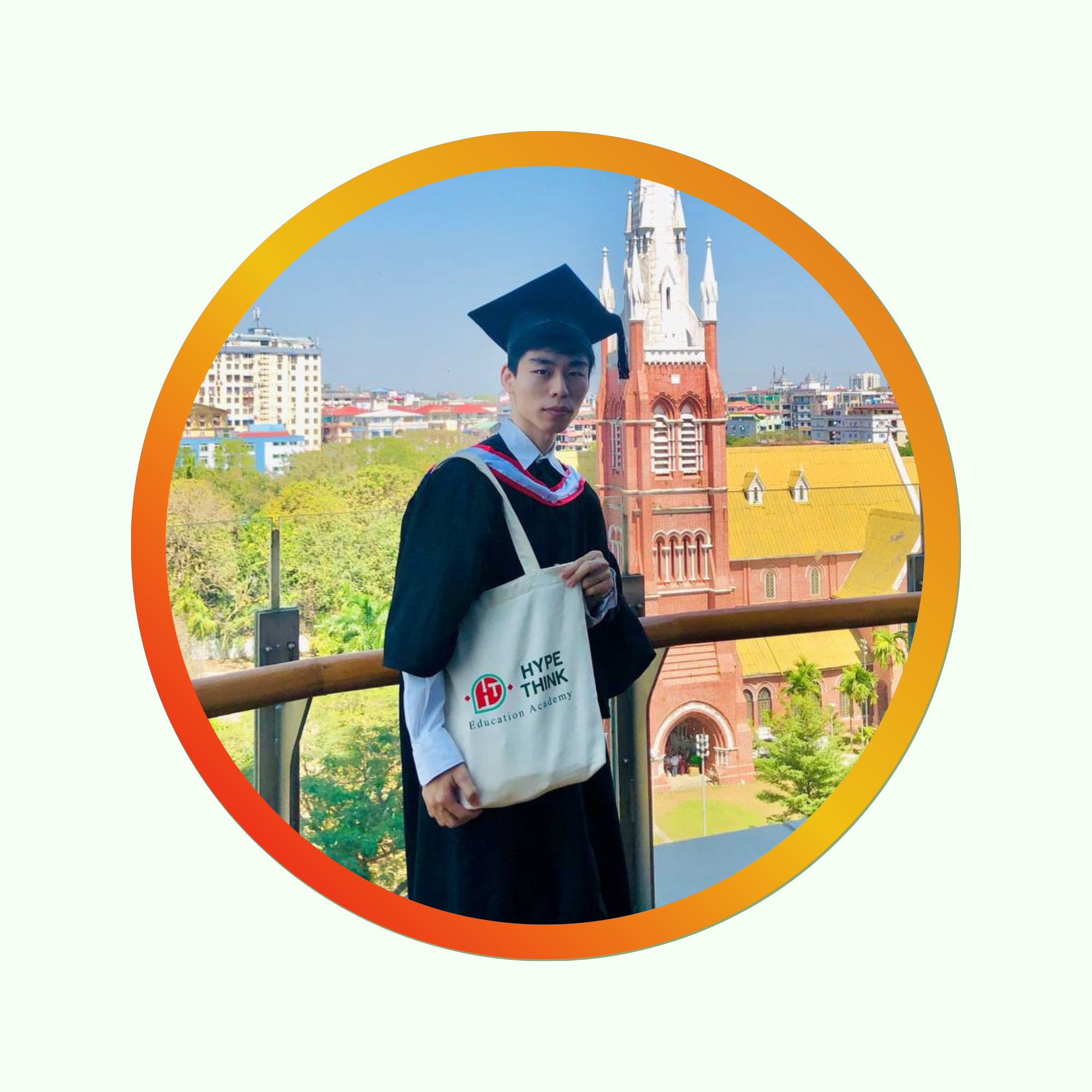 Aung Te Tant Hype Think Education Tog Bag Profile